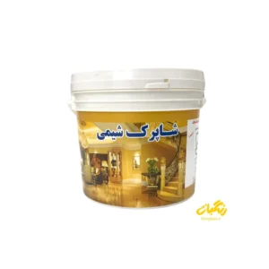 رنگ نیم پلاستیک مارک سفید دبه شاپرک