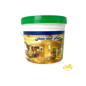 رنگ نیم پلاستیک مارک سبز دبه شاپرک