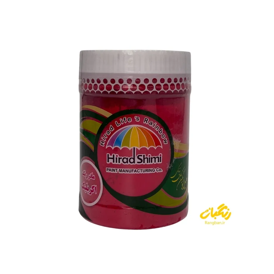 رنگ اکریلیک قرمز کیلو هیراد شیمی