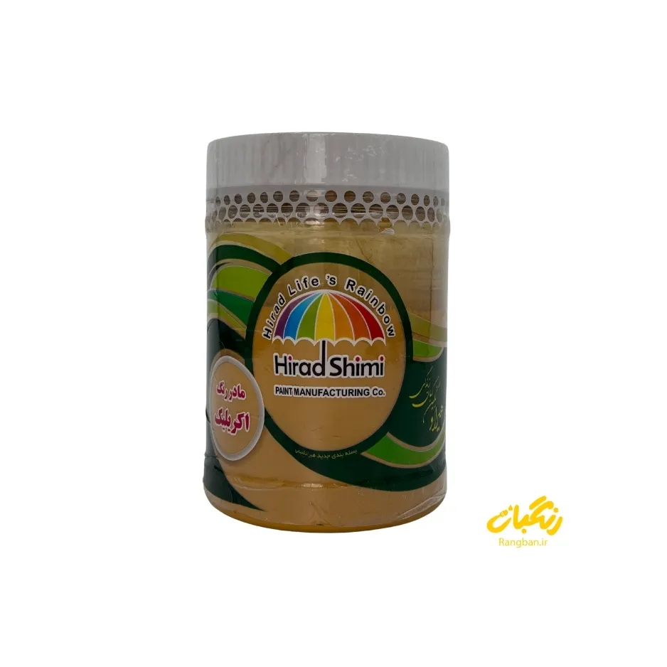 رنگ اکریلیک زرد کیلو هیراد شیمی