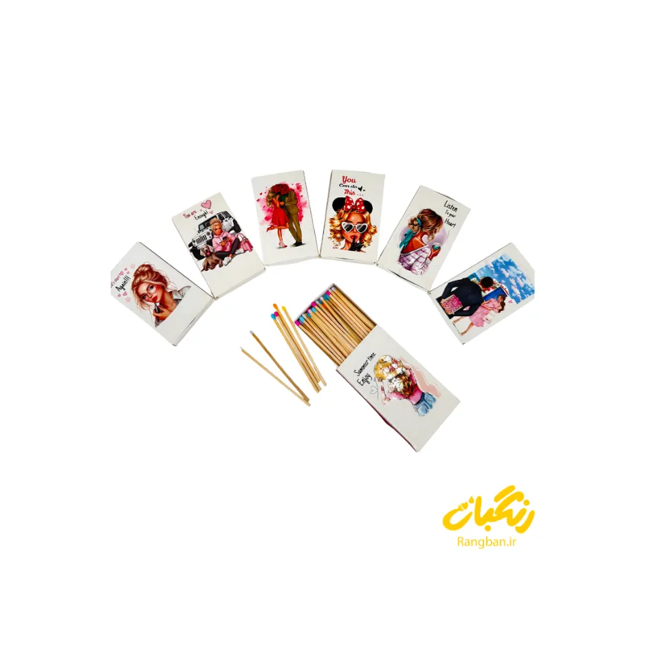 کبریت طرح دار 10 سانتی متری