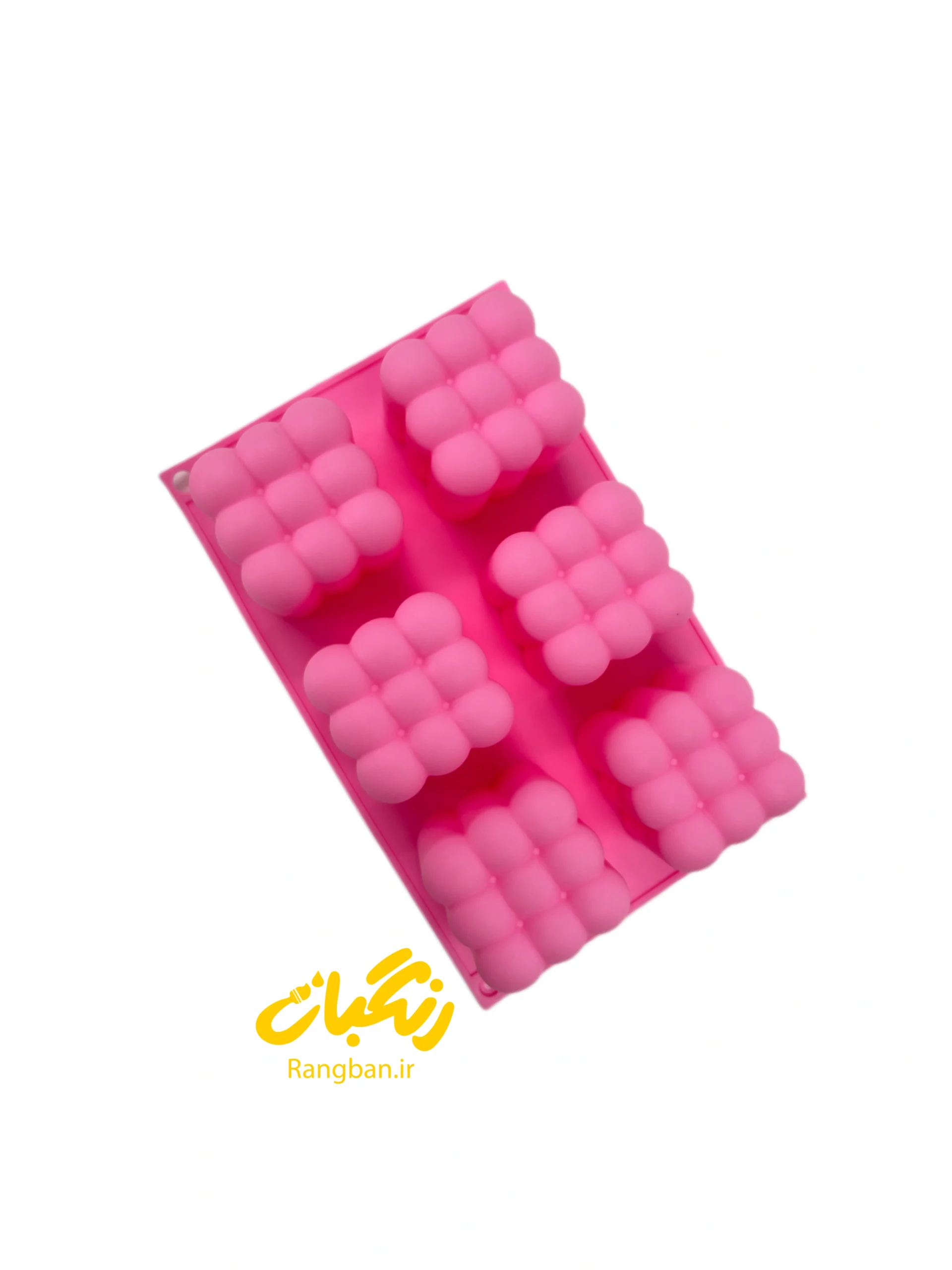قالب سیلیکونی ورقی روبیک 6 تایی بزرگ