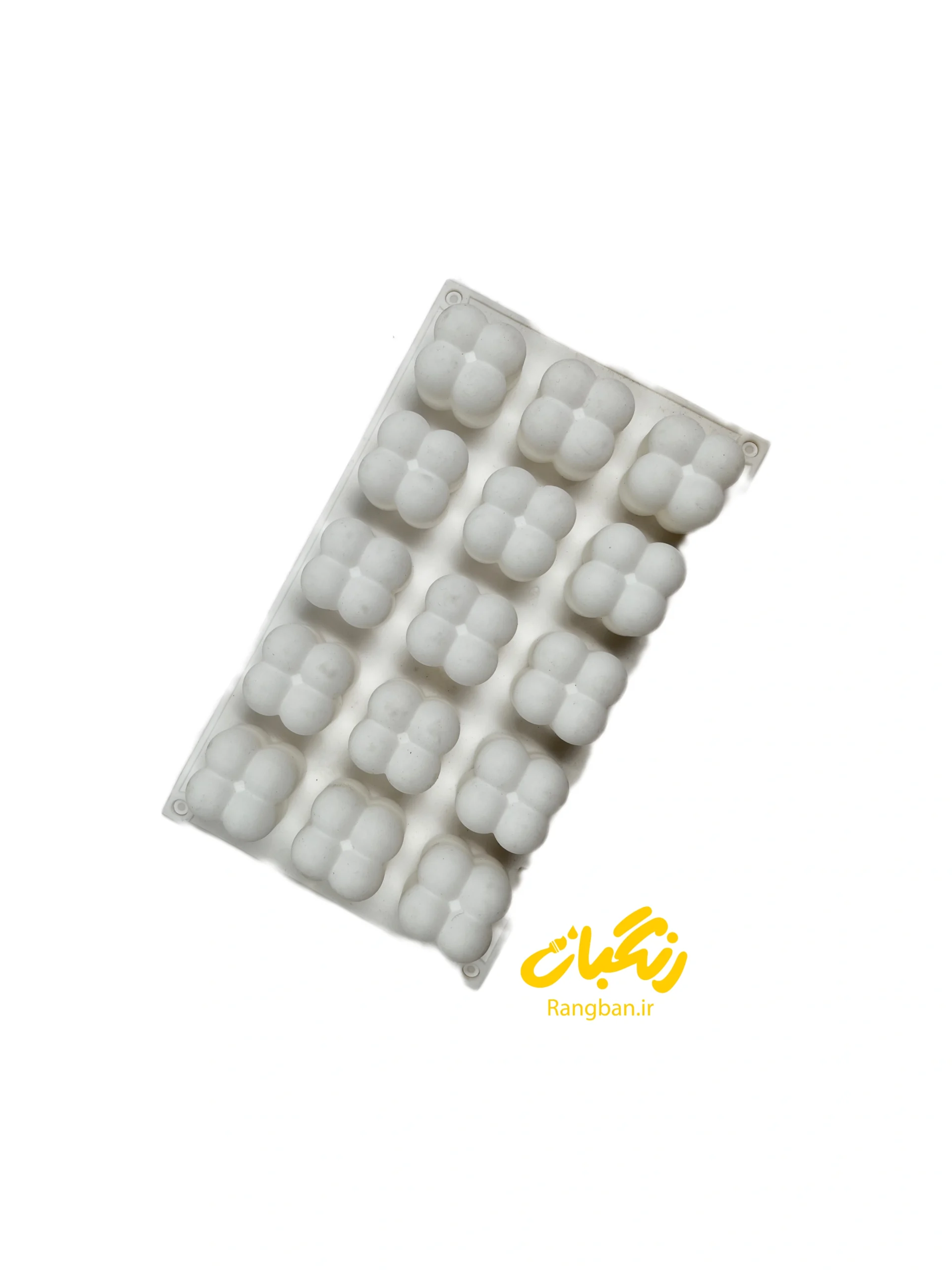 قالب سیلیکونی ورقی روبیک 15 تایی کوچک