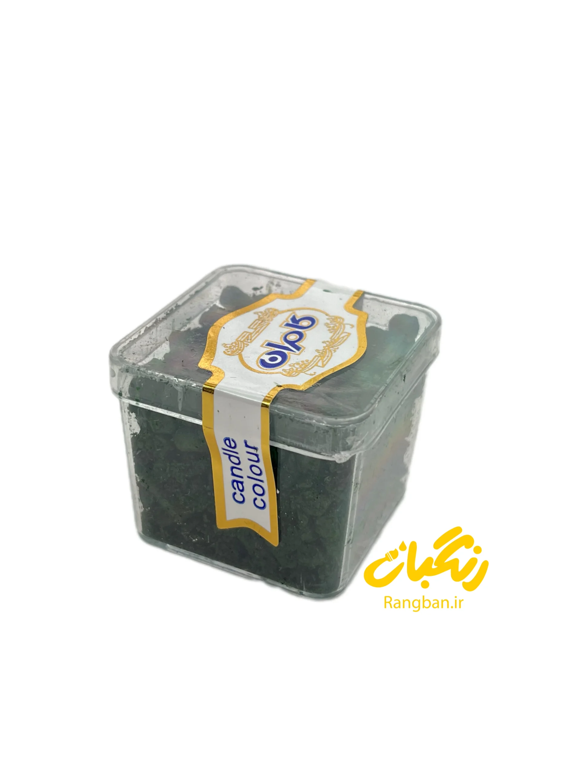 رنگ شمع سازی سبز زیتونی قرصی کامران