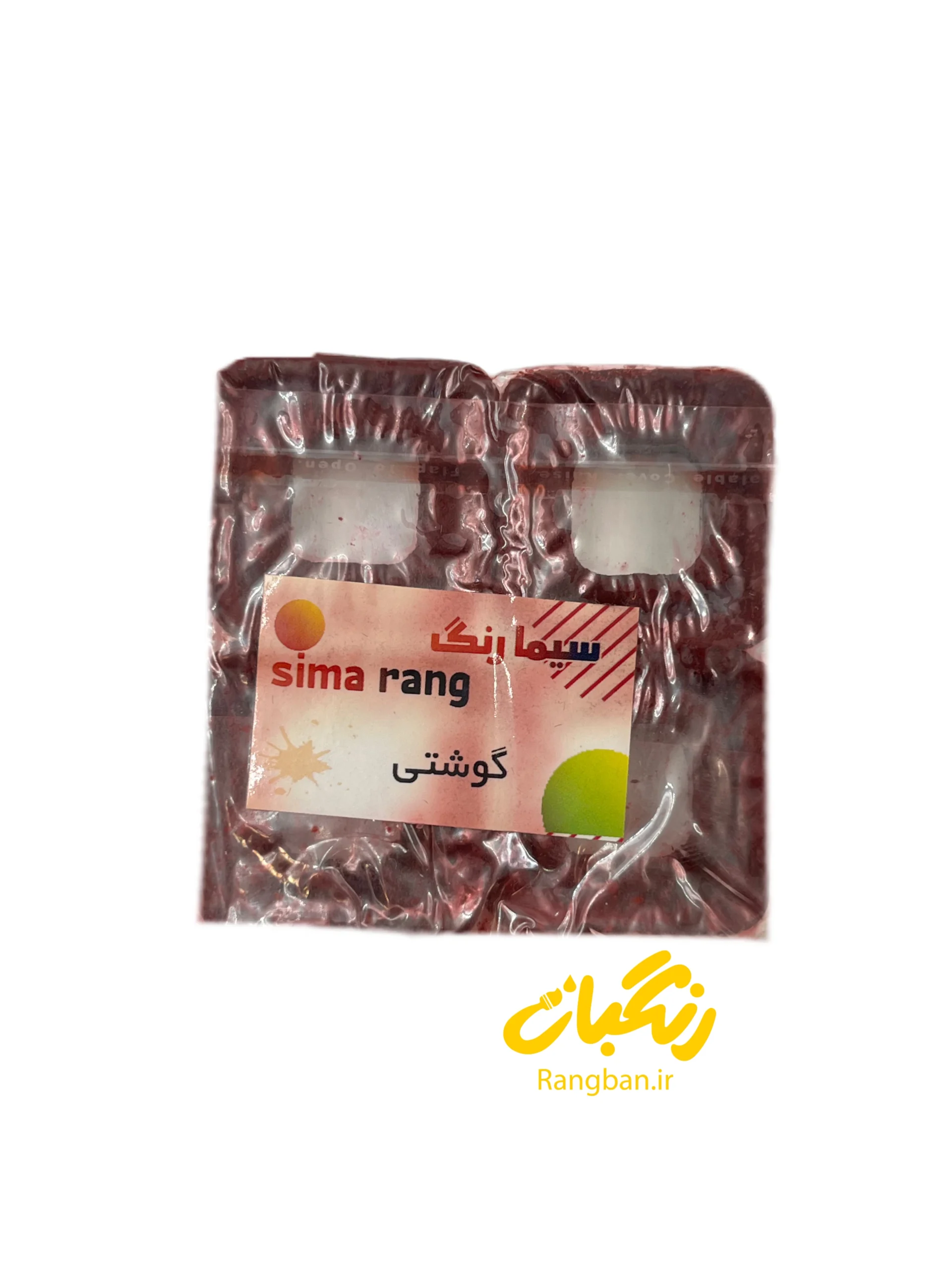 رنگ مکعبی گوشتی شمع سازی سیما