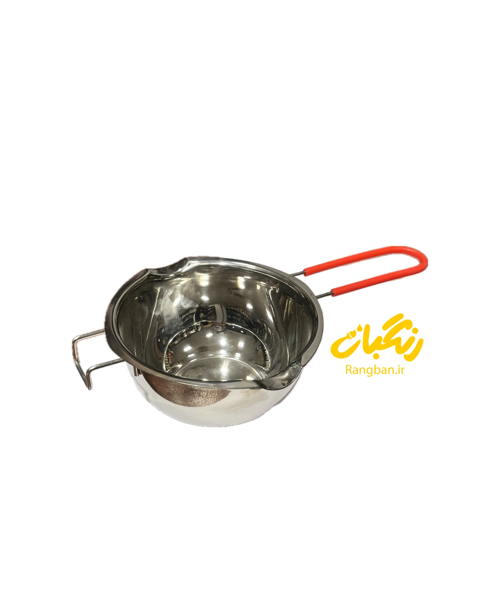ظرف دسته استیل بنماری