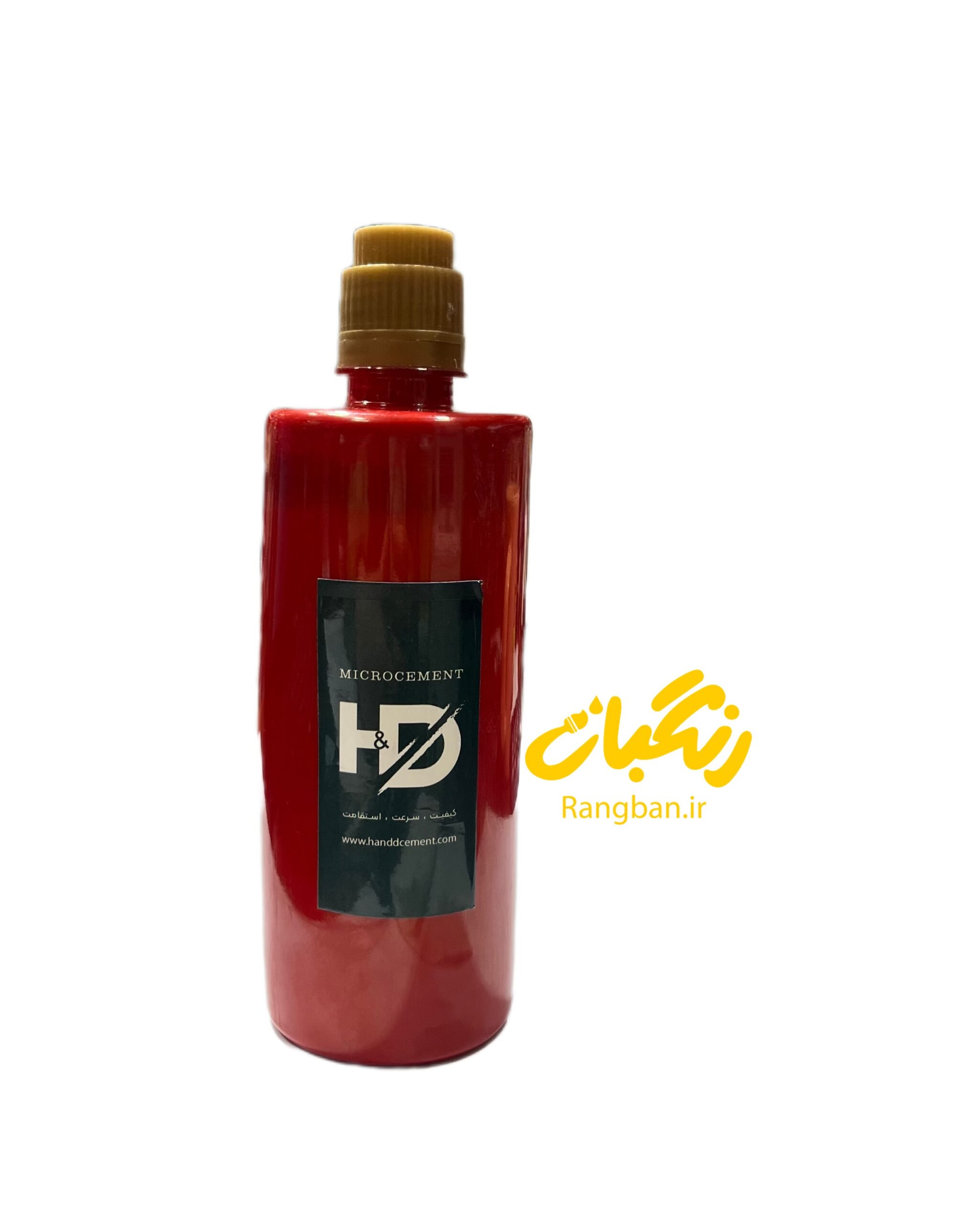 خمیر رنگ قرمز نیم کیلویی اچ اند دی