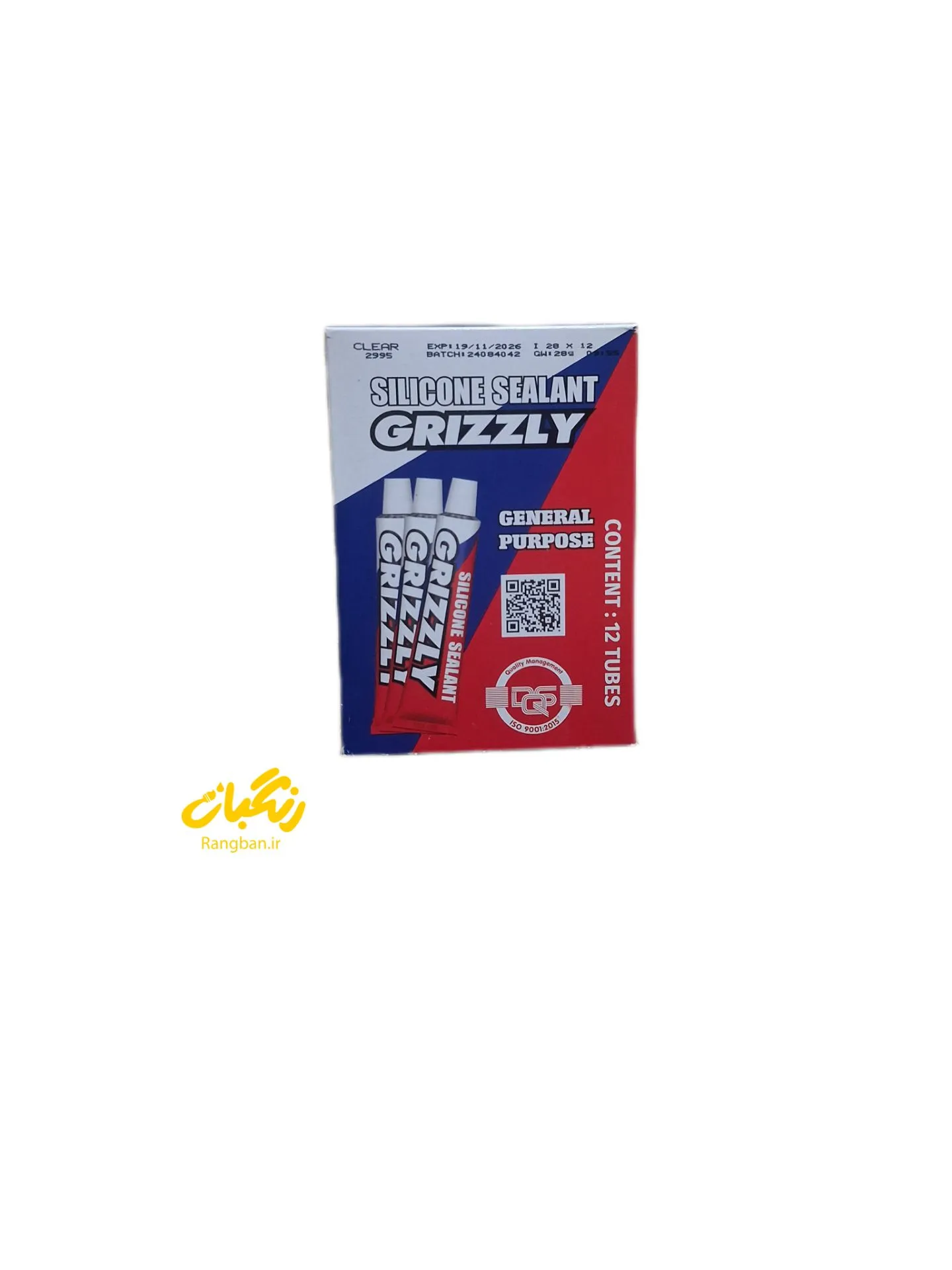 چسب سیلیکونی 30 گرم گریزلی
